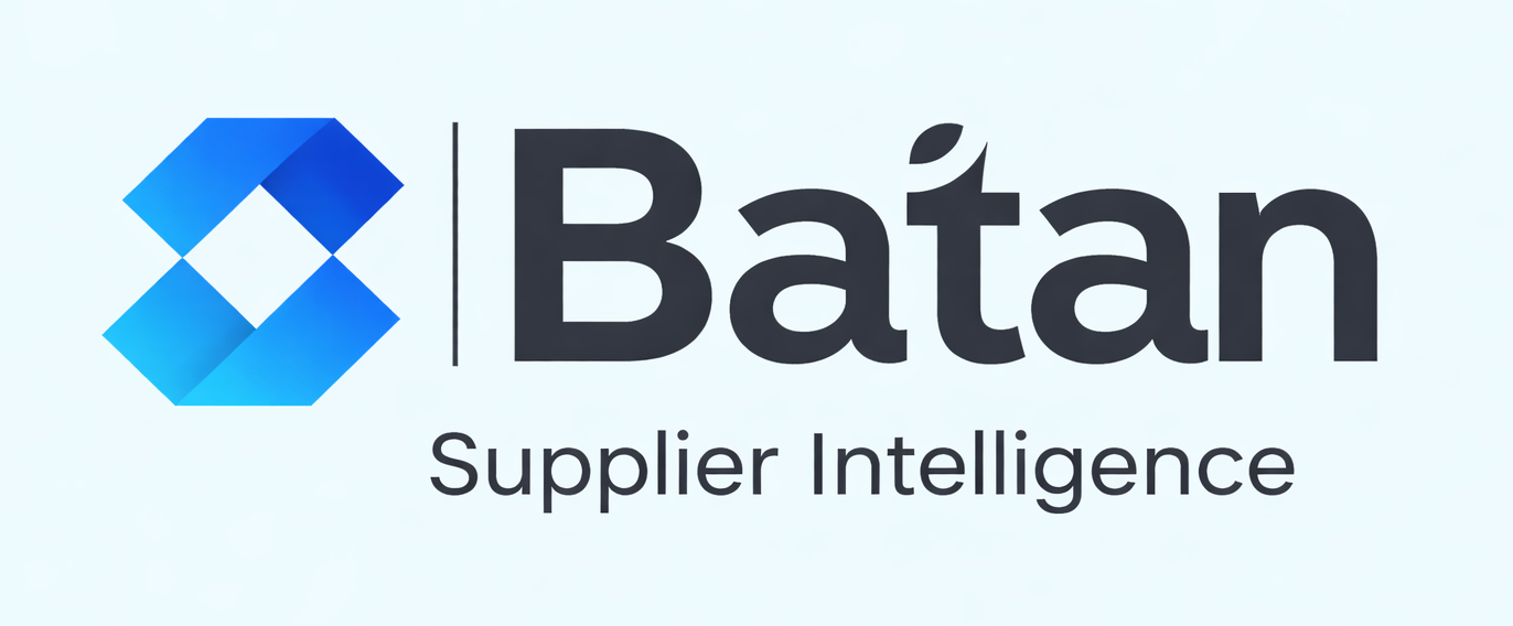 Batan Supplier Intelligence
